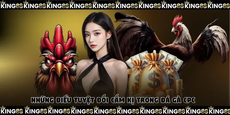 Những điều tuyệt đối cấm kỵ trong đá gà CPC