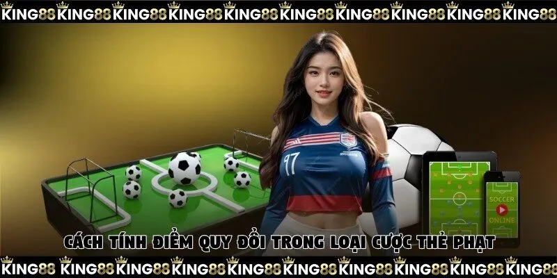 Cách tính điểm quy đổi trong loại cược thẻ phạt